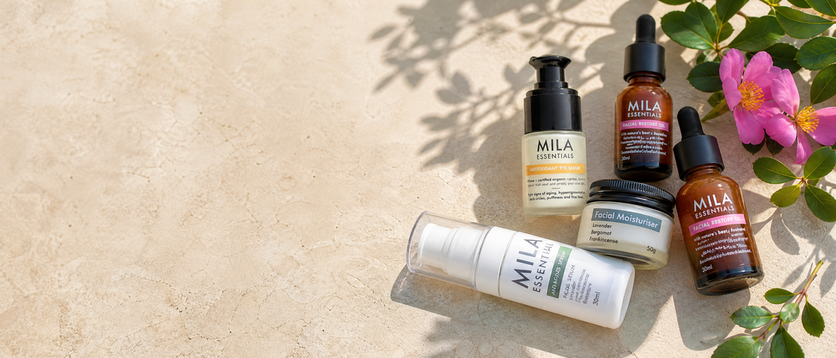 Mila Essentials skincare range