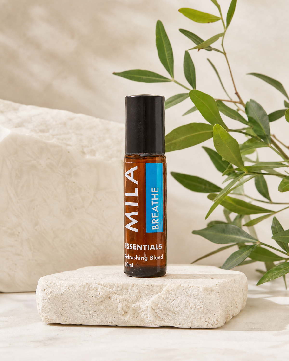 Breathe Roller Blend — lifestyle image