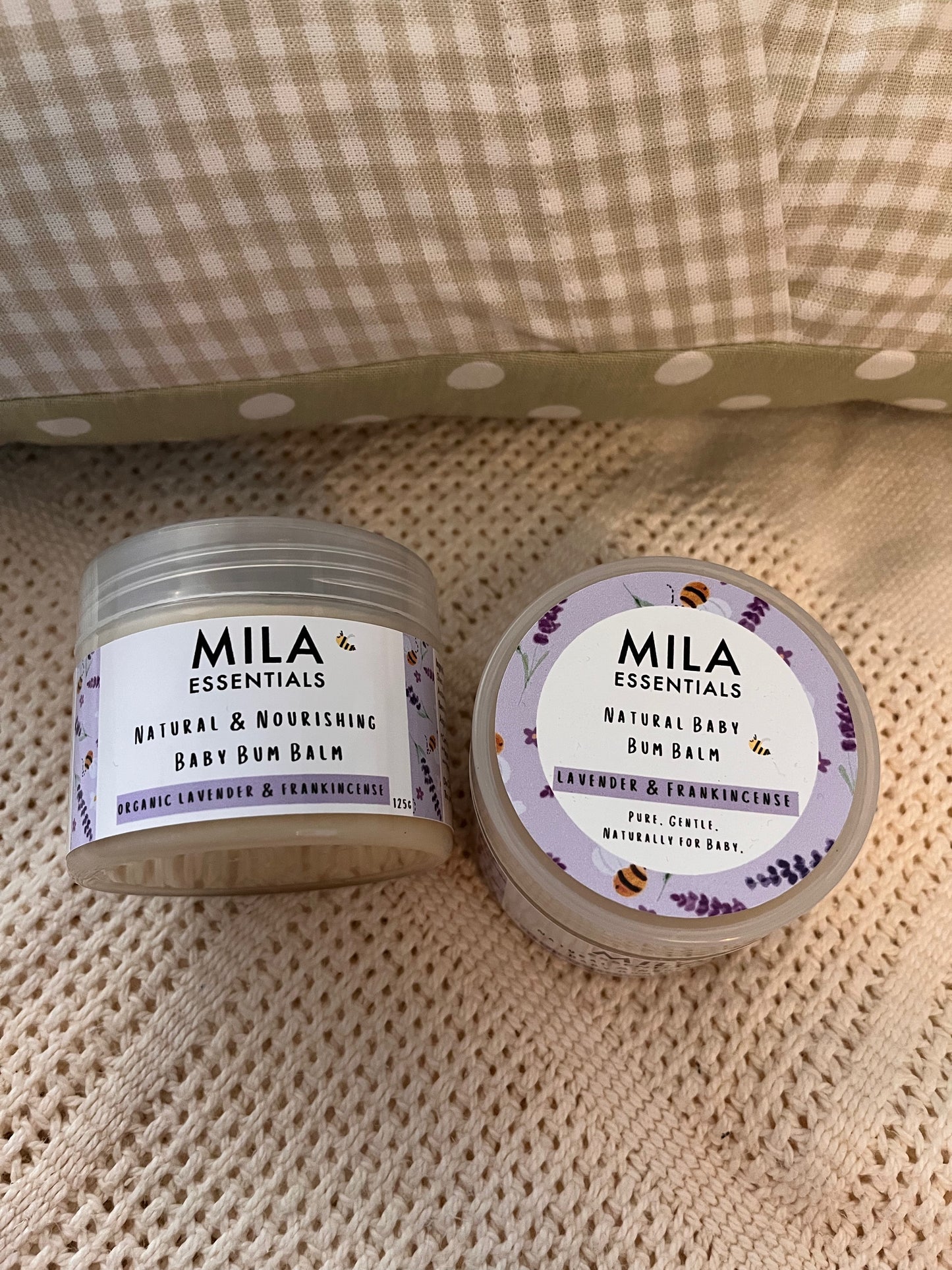 Baby Bum Balm with Lavender & Frankincense 125g