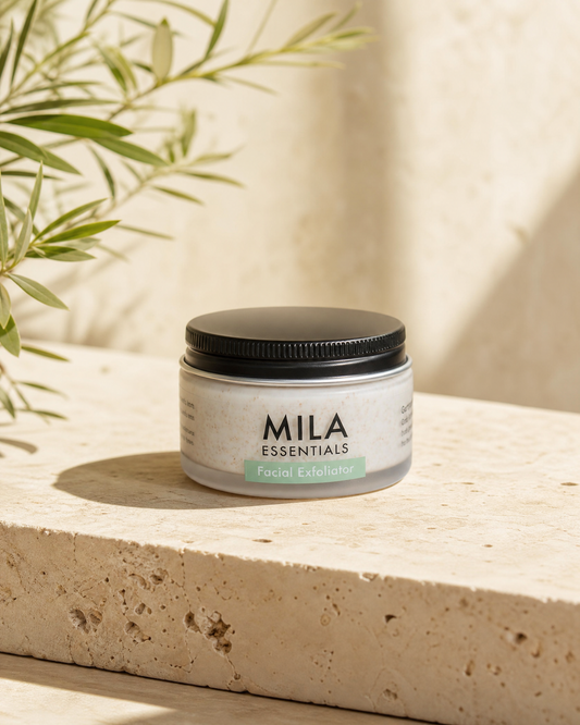 Facial Exfoliator — lifestyle image