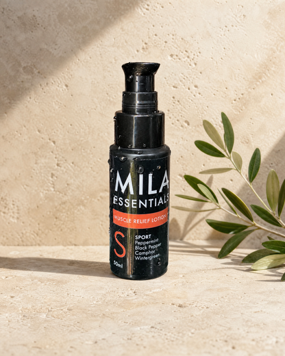 Muscle Relief Lotion — lifestyle image