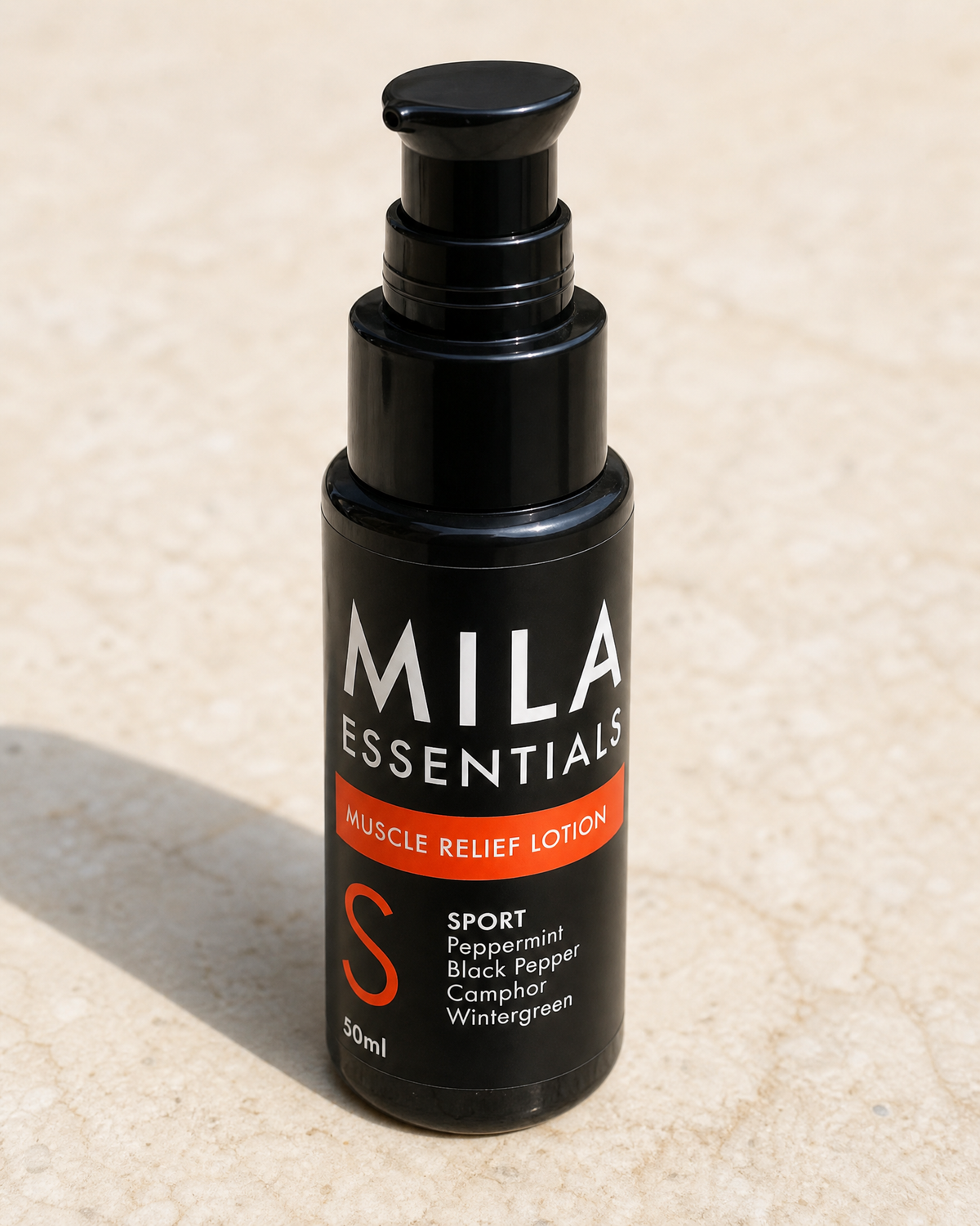 Muscle Relief Lotion — product detail image