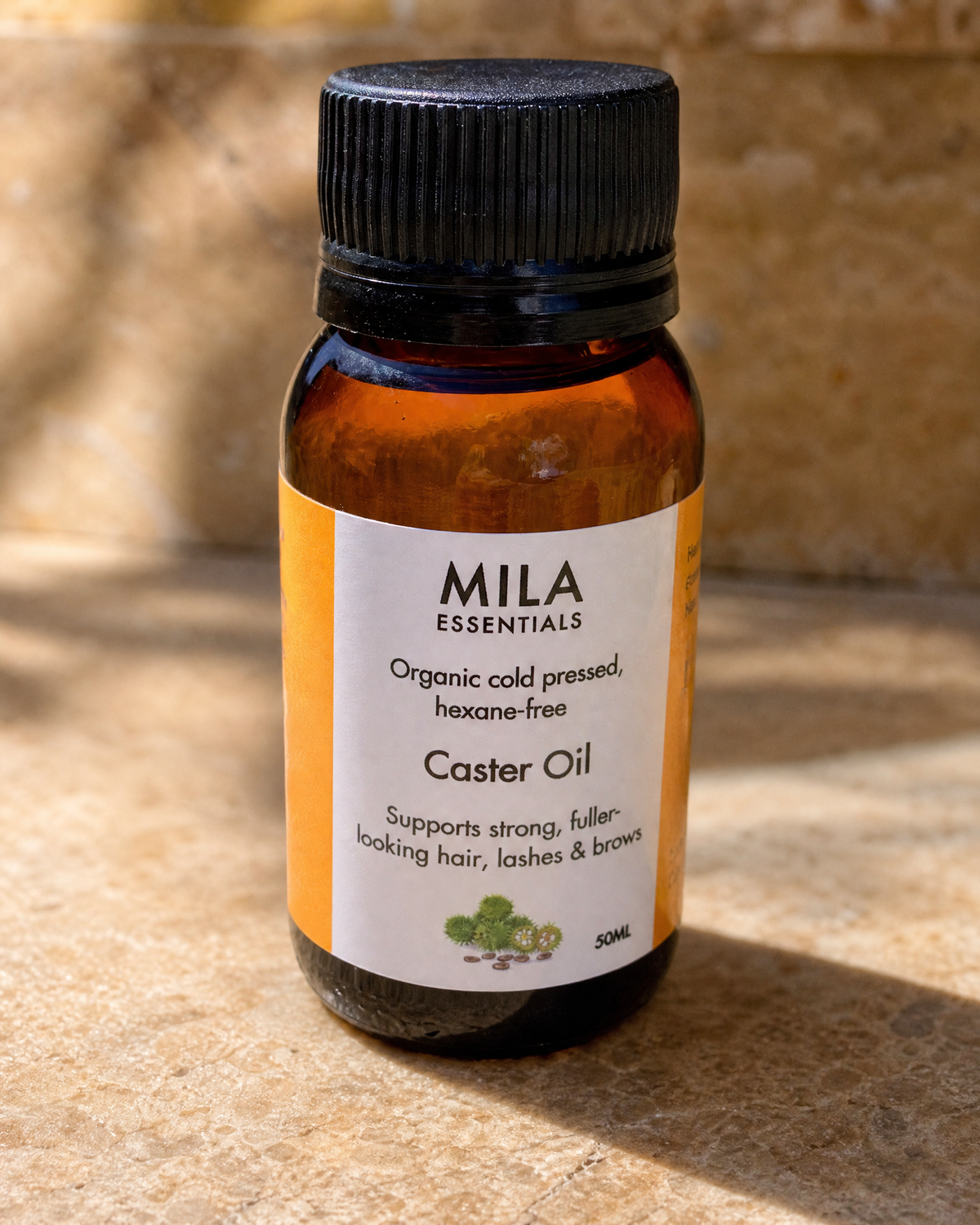Organic Caster Oil — product detail image