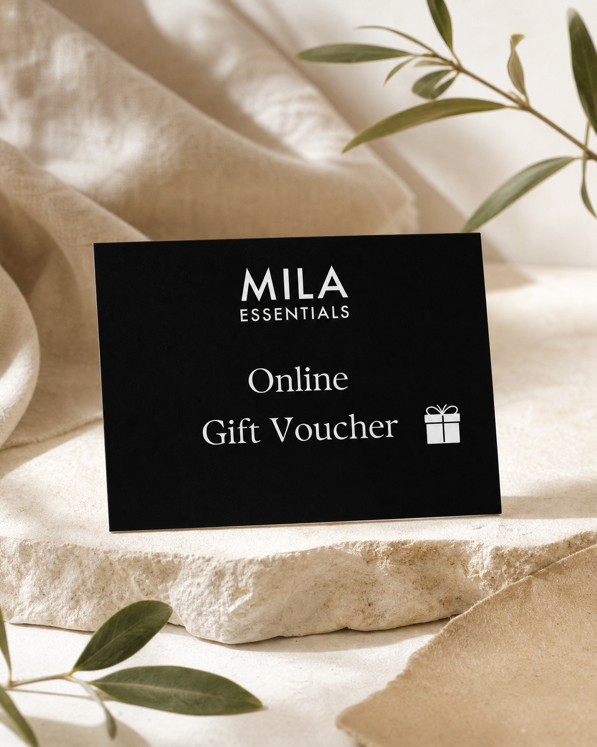 Mila Essentials Gift Voucher — lifestyle image