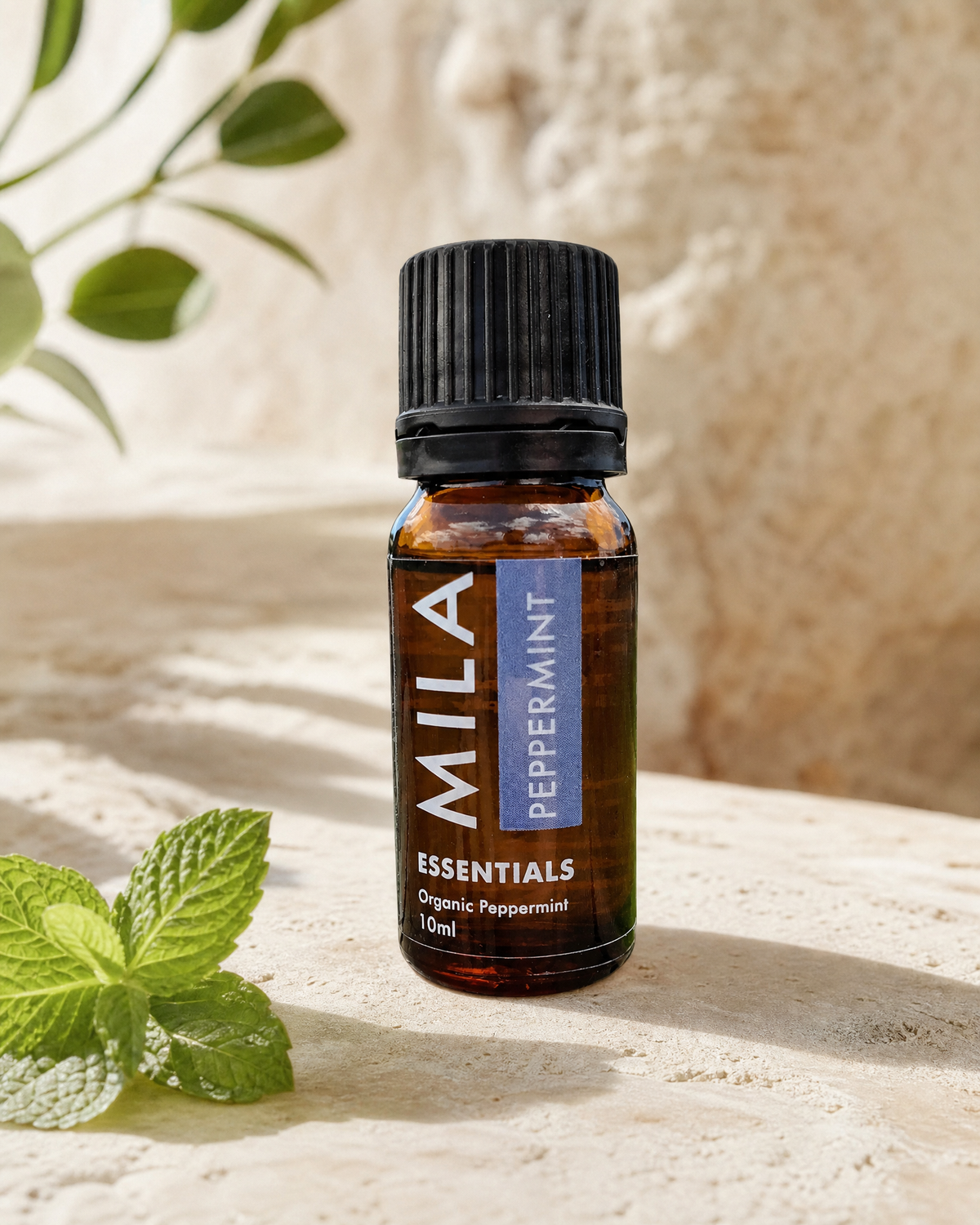 Peppermint Essential Oil — lifestyle image